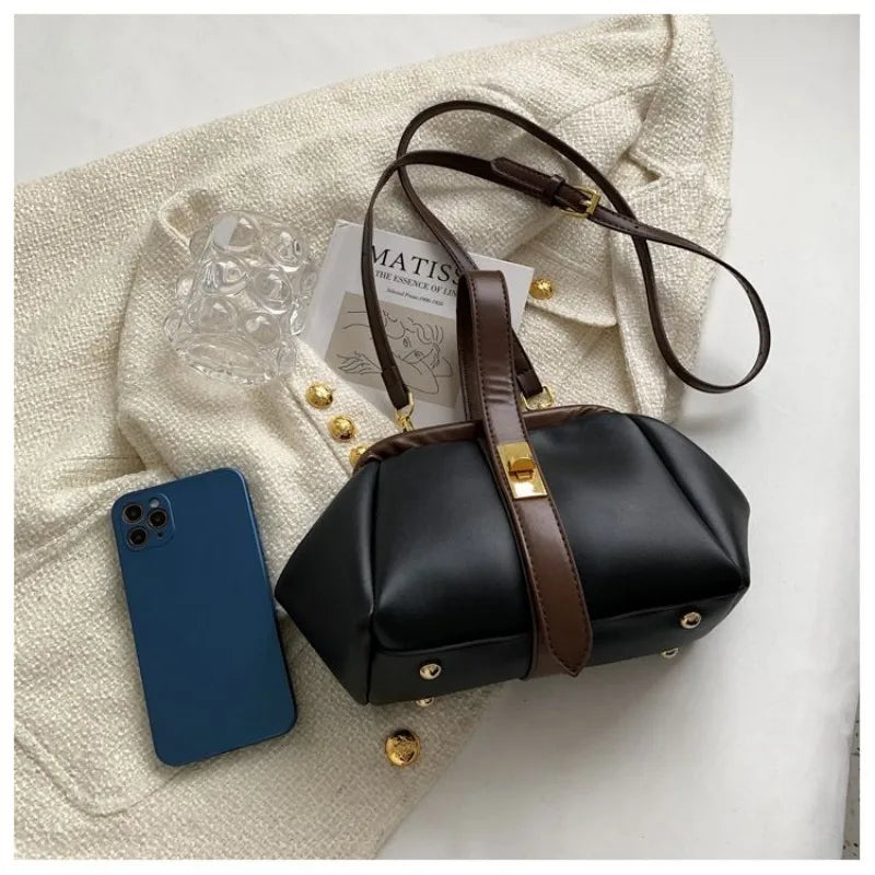 Soft PU Leather Crossbody Bag