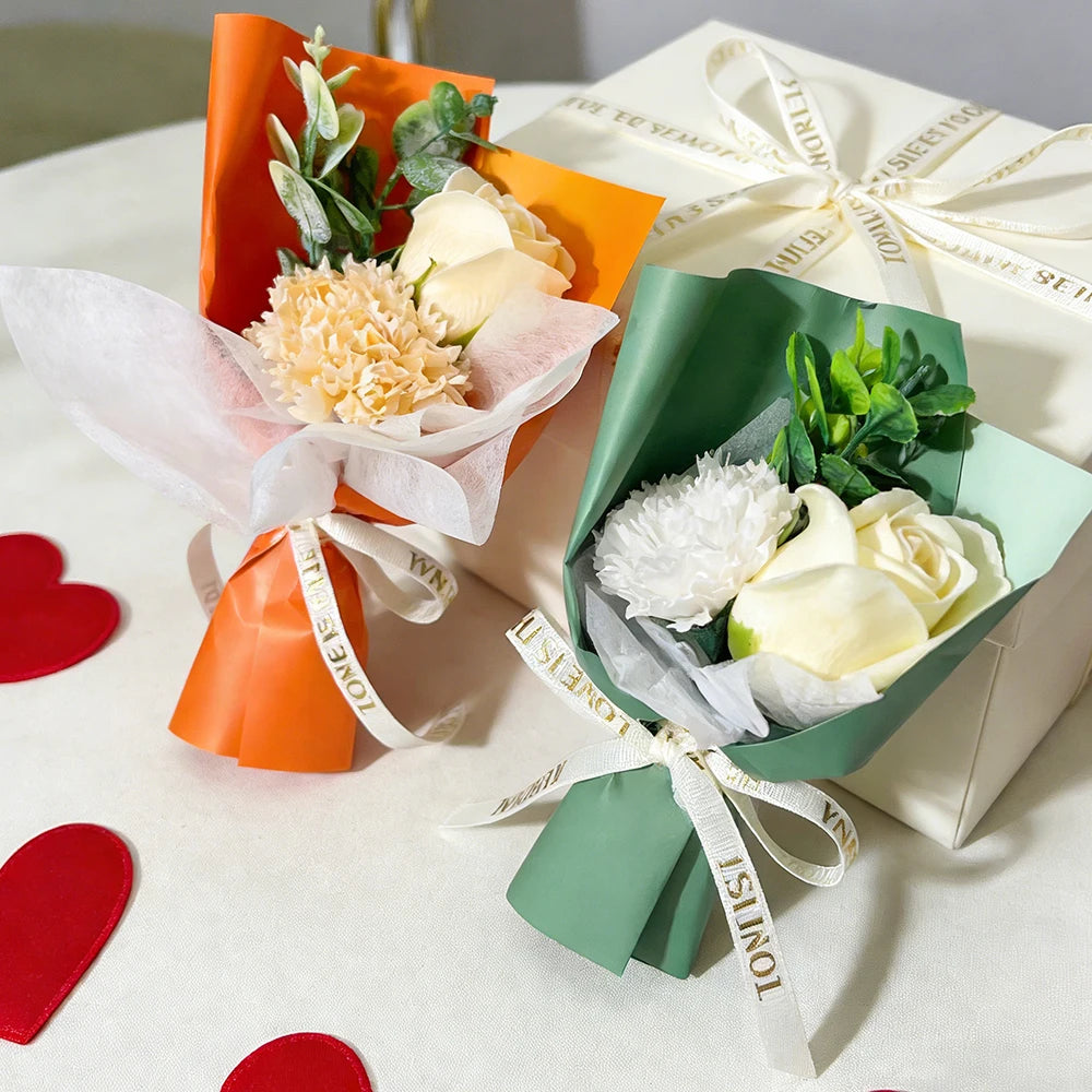 Artificial Silk Daisy Bouquet Wedding Decor