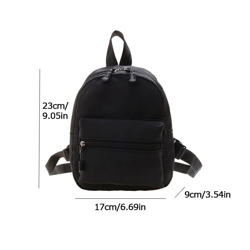 Nylon Mini Women Backpack