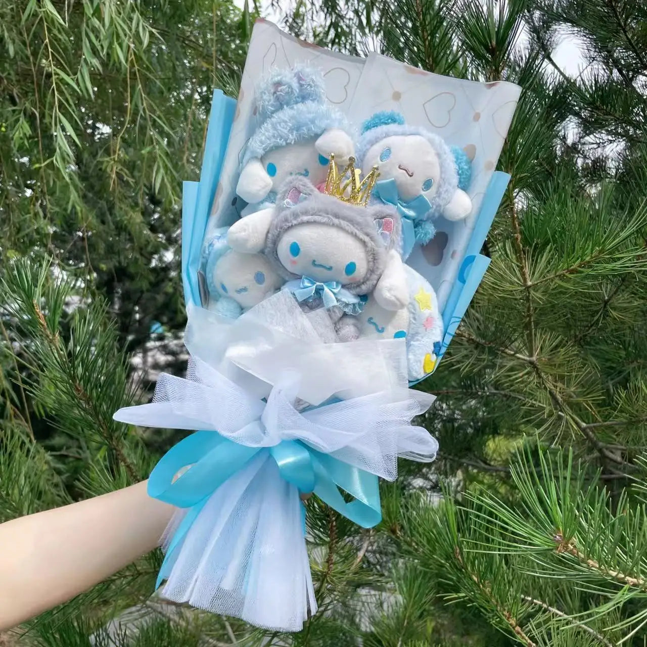 Plush Cartoon Bouquet Gift