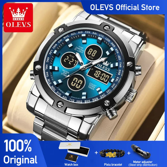 OLEVS Multifunctional Luminous Men's Watch