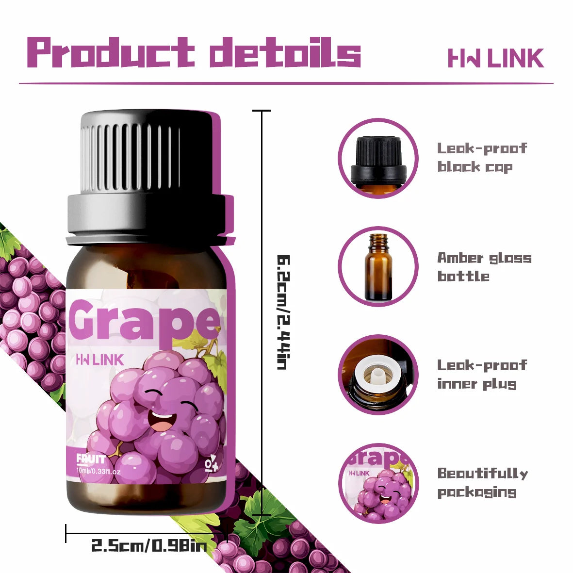 Grape Essential Oil Aromatherapy DIY 10ml