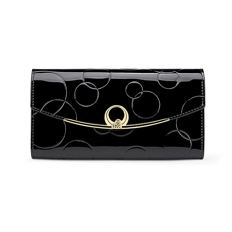 RFID Leather Women Wallet