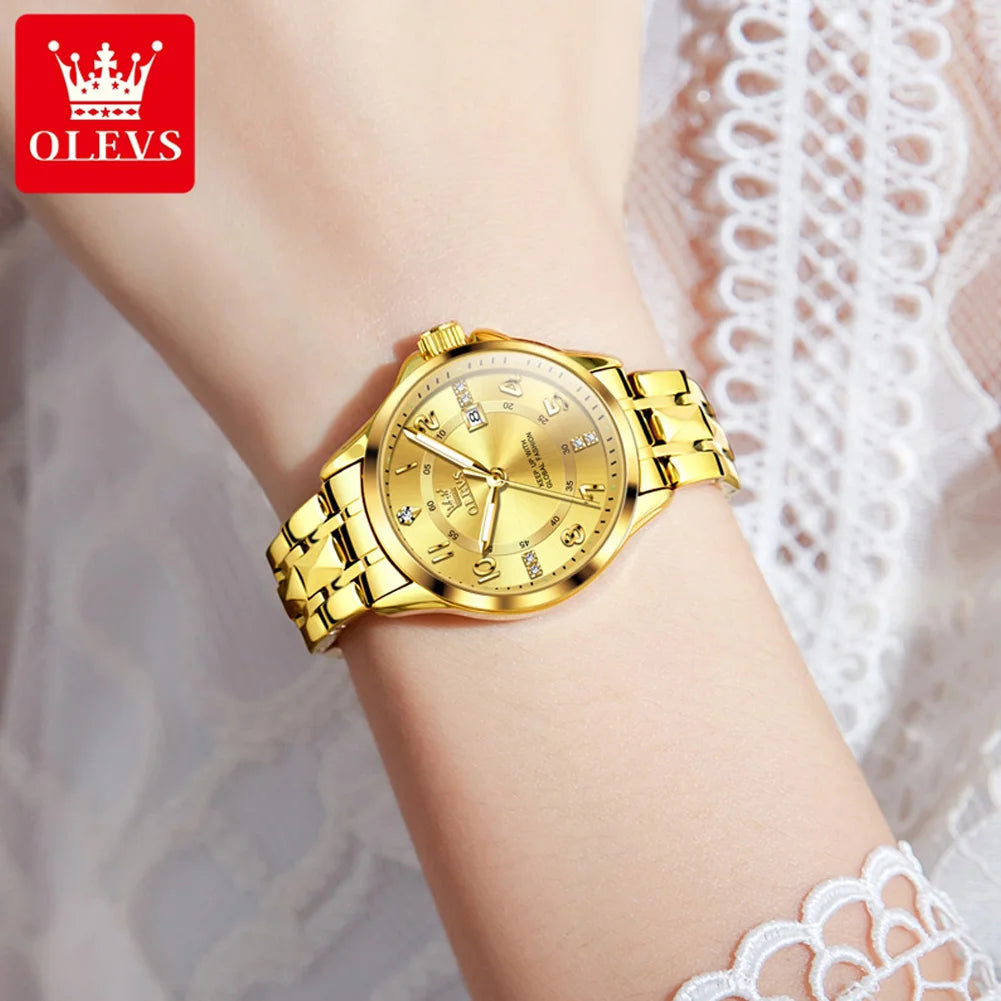 OLEVS Luminous Date Quartz Watch