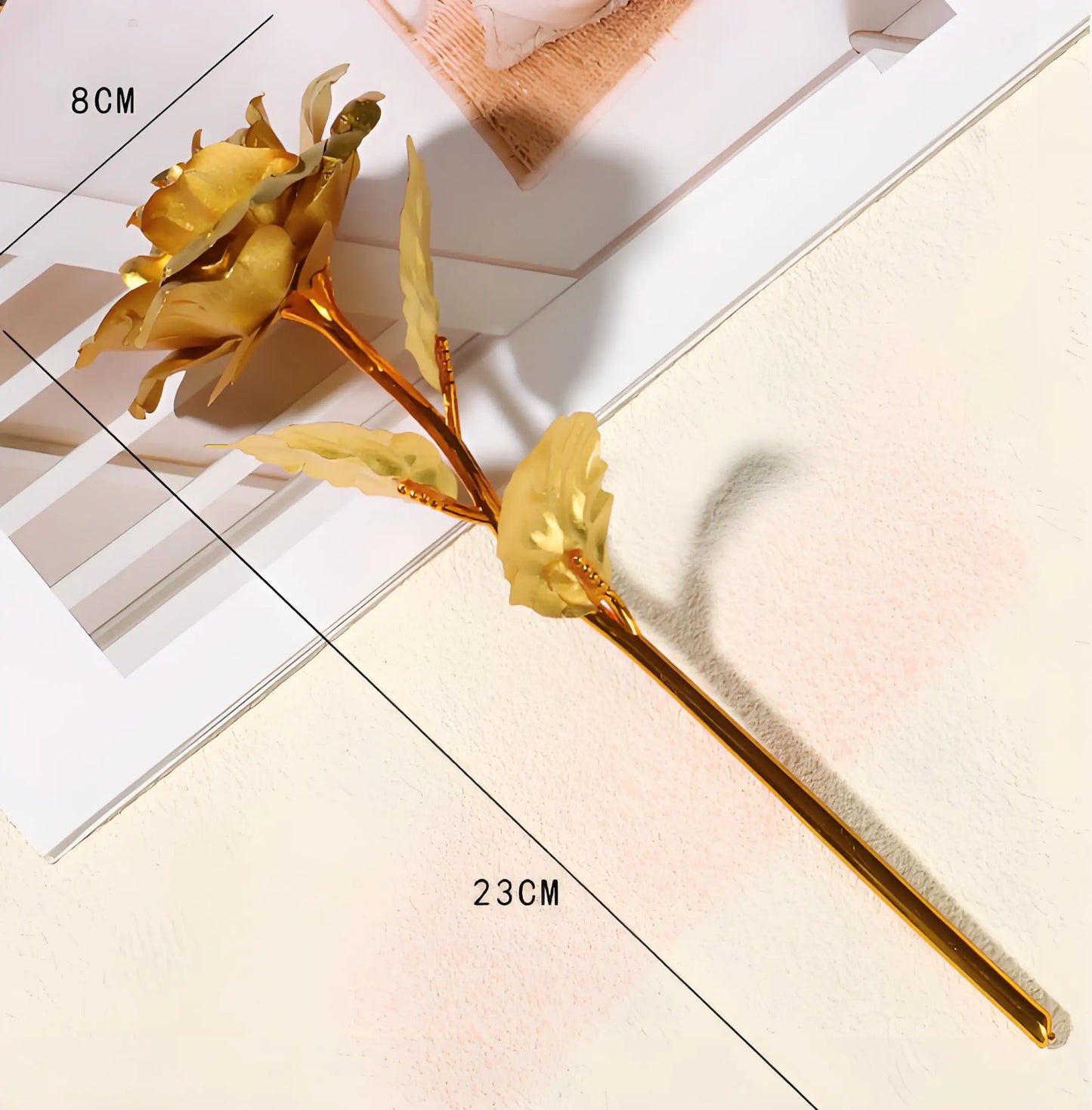 24K Gold Foil Rose Eternal Flower Gift