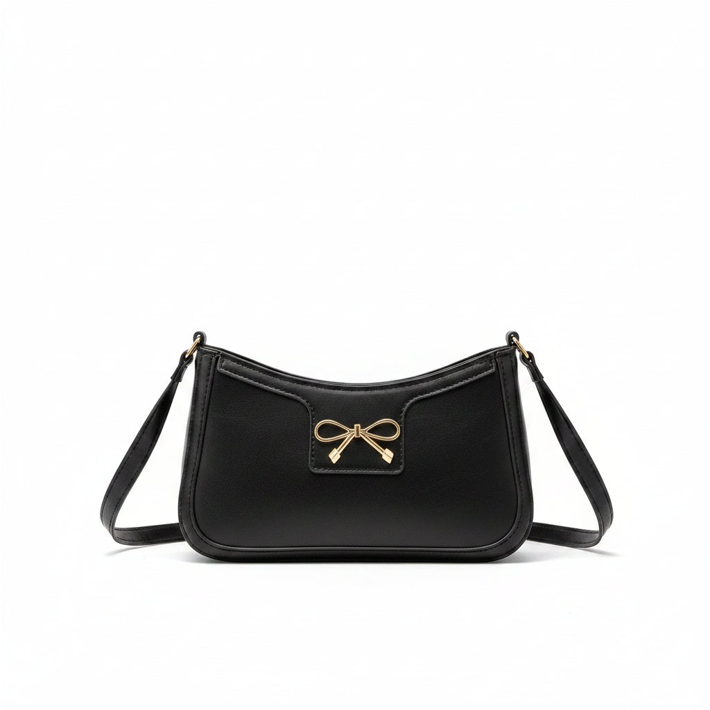 Women's Bow Shoulder Bag PU Leather