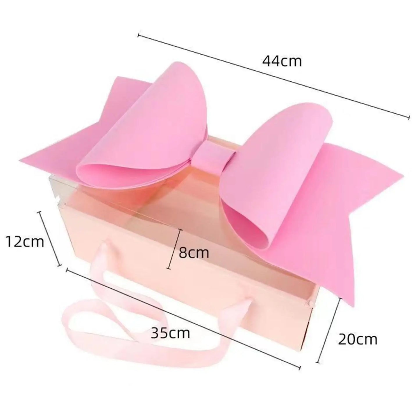 Valentine Candy Gift Box Bow LED Light