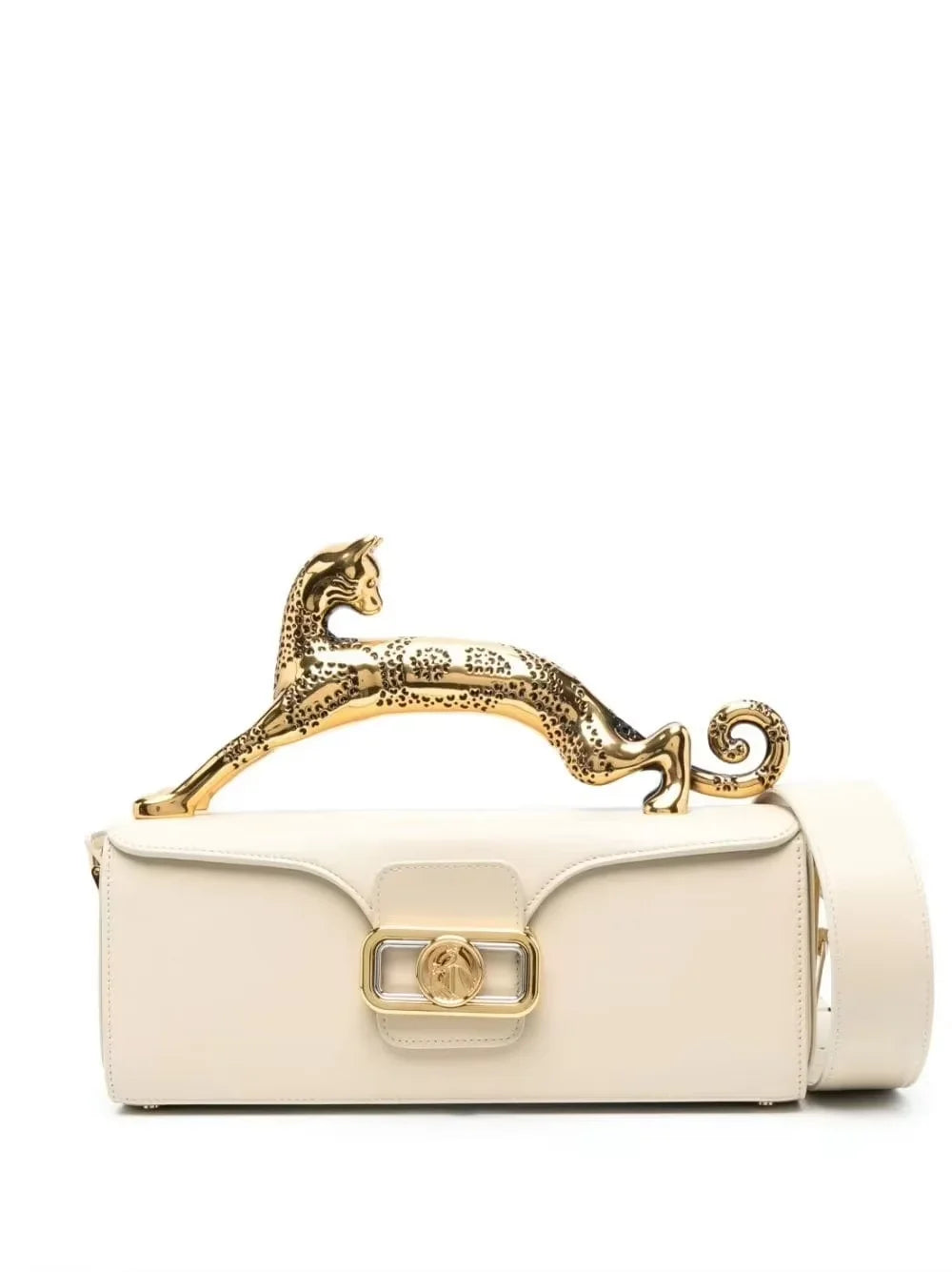 Metal Handle Rectangular Bag