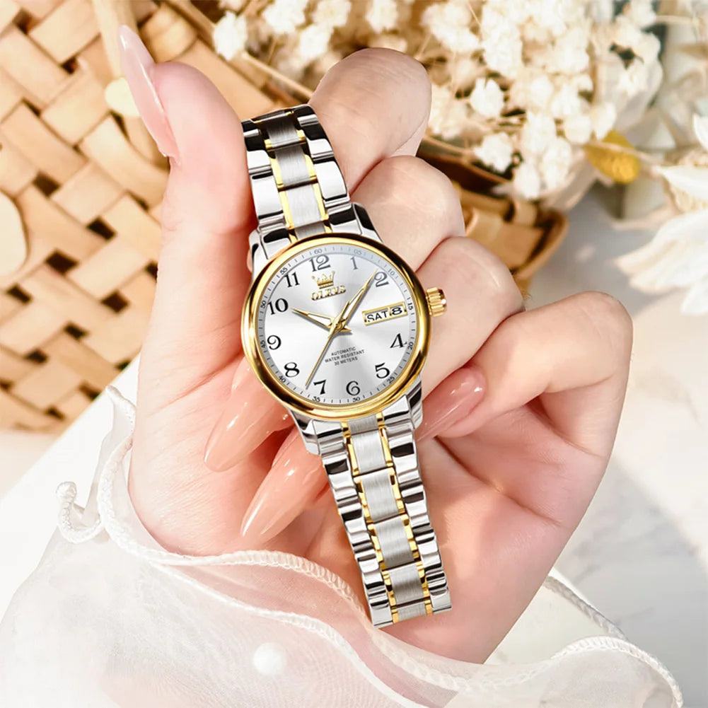 OLEVS Automatic Luminous Ladies Watch