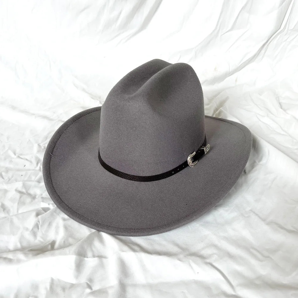 Vintage Wide Brim Cowboy Hat