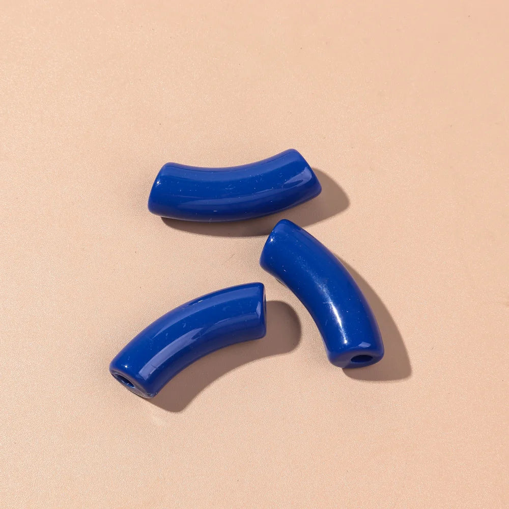Acrylic Bamboo Tube Bead Set