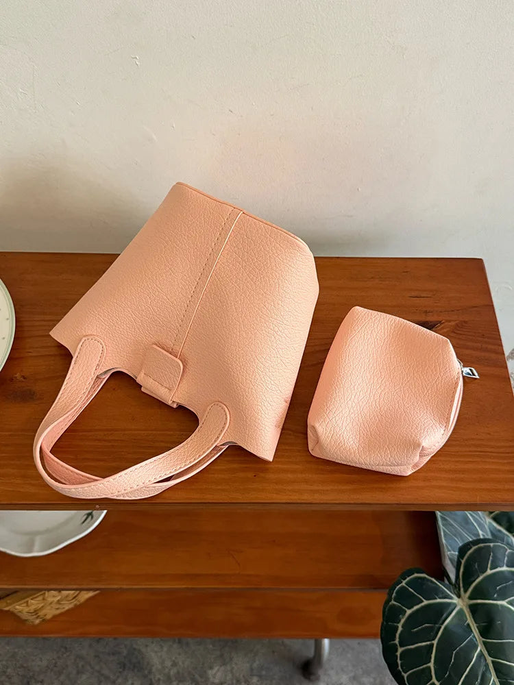 Bucket Bag Shoulder Trendy