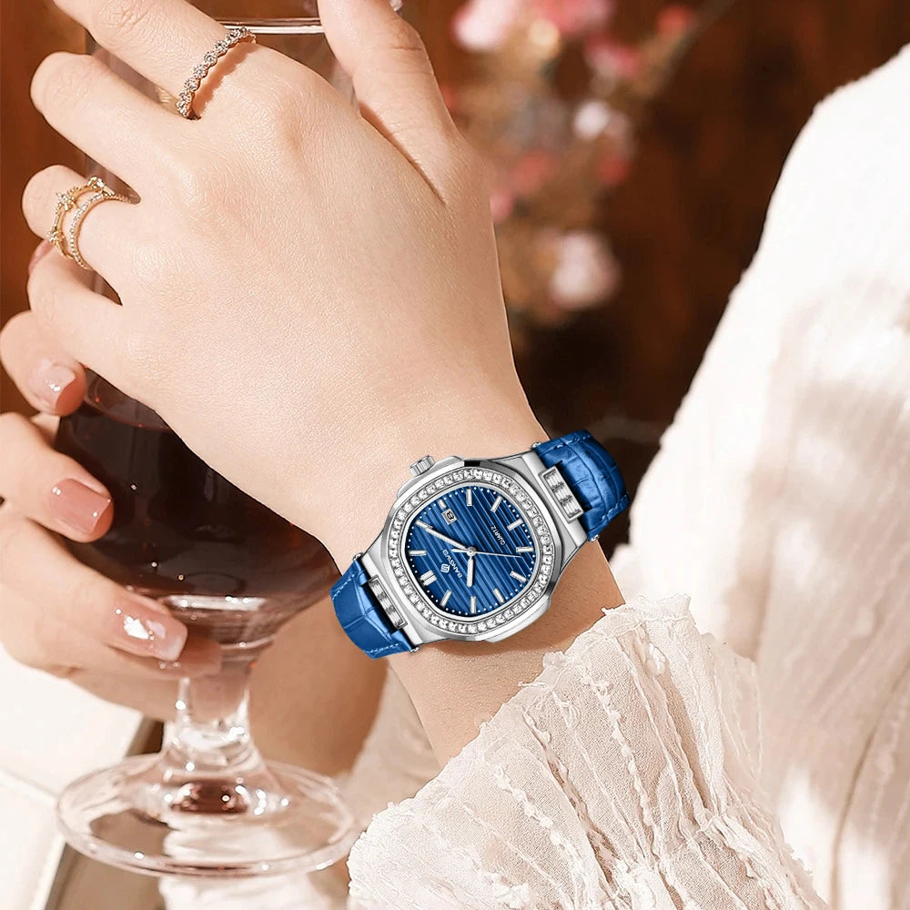 Retro Leather Quartz Watch