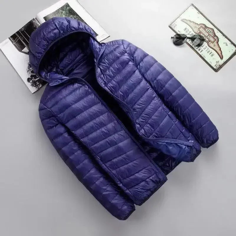Men's Hooded Padded Vest Jacket