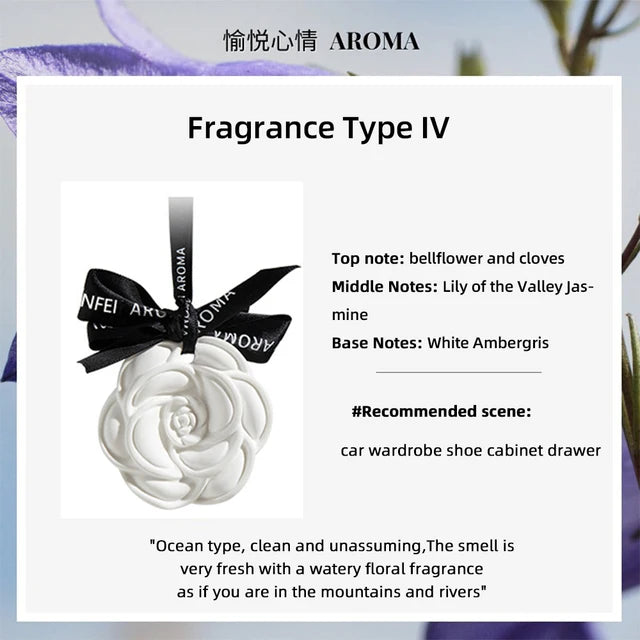 Gypsum Flower Car Freshener