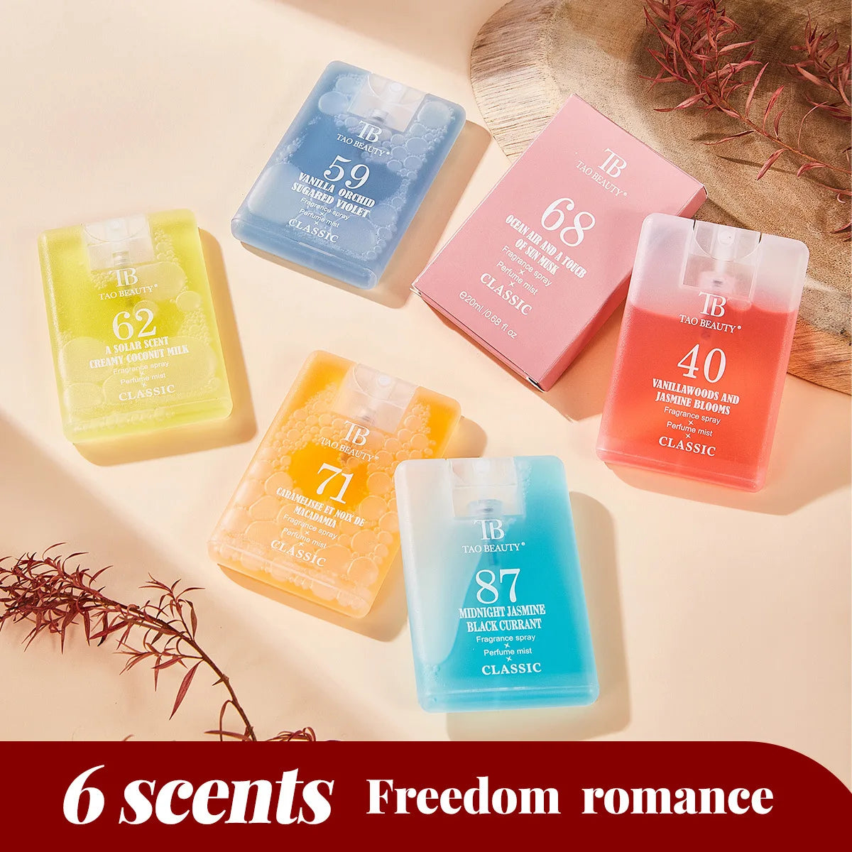 Floral Perfume Balm Alcohol-Free Travel 20ml