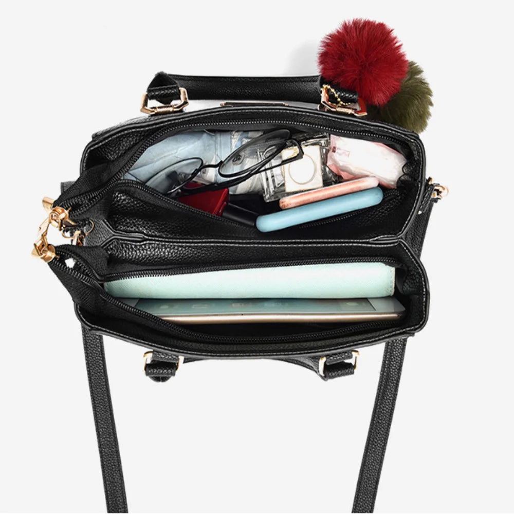 Casual PU Leather Handbag