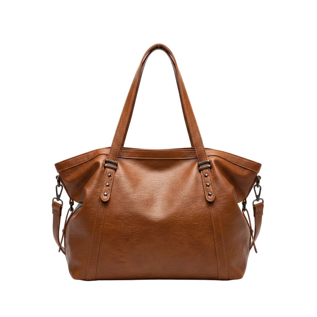 Oversized Leather Tote Bag