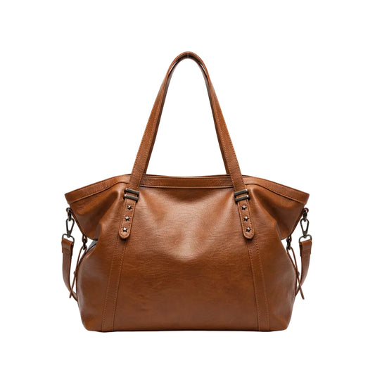 Oversized Leather Tote Bag
