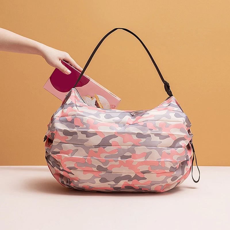 Camouflage Foldable Shopping Bag