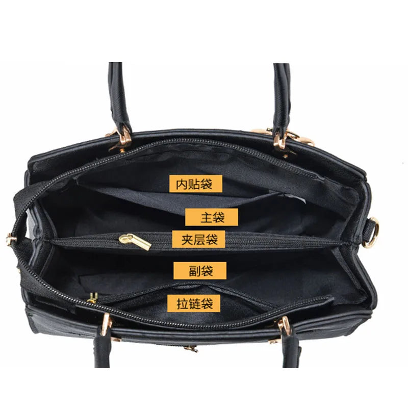 PU Bucket Pattern Crossbody Bag