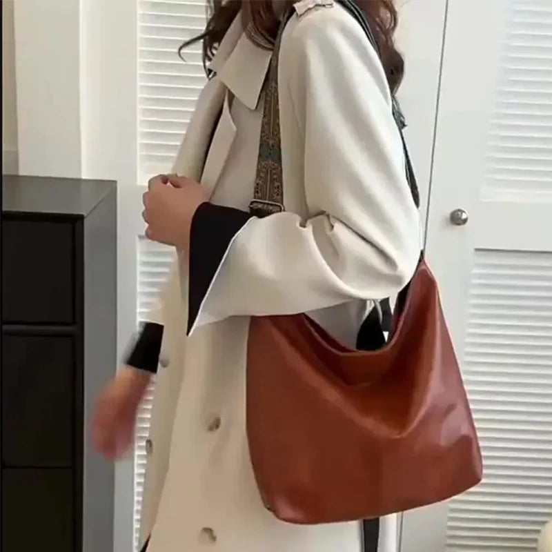Women's Casual Zipper Tote Shoulder Bag