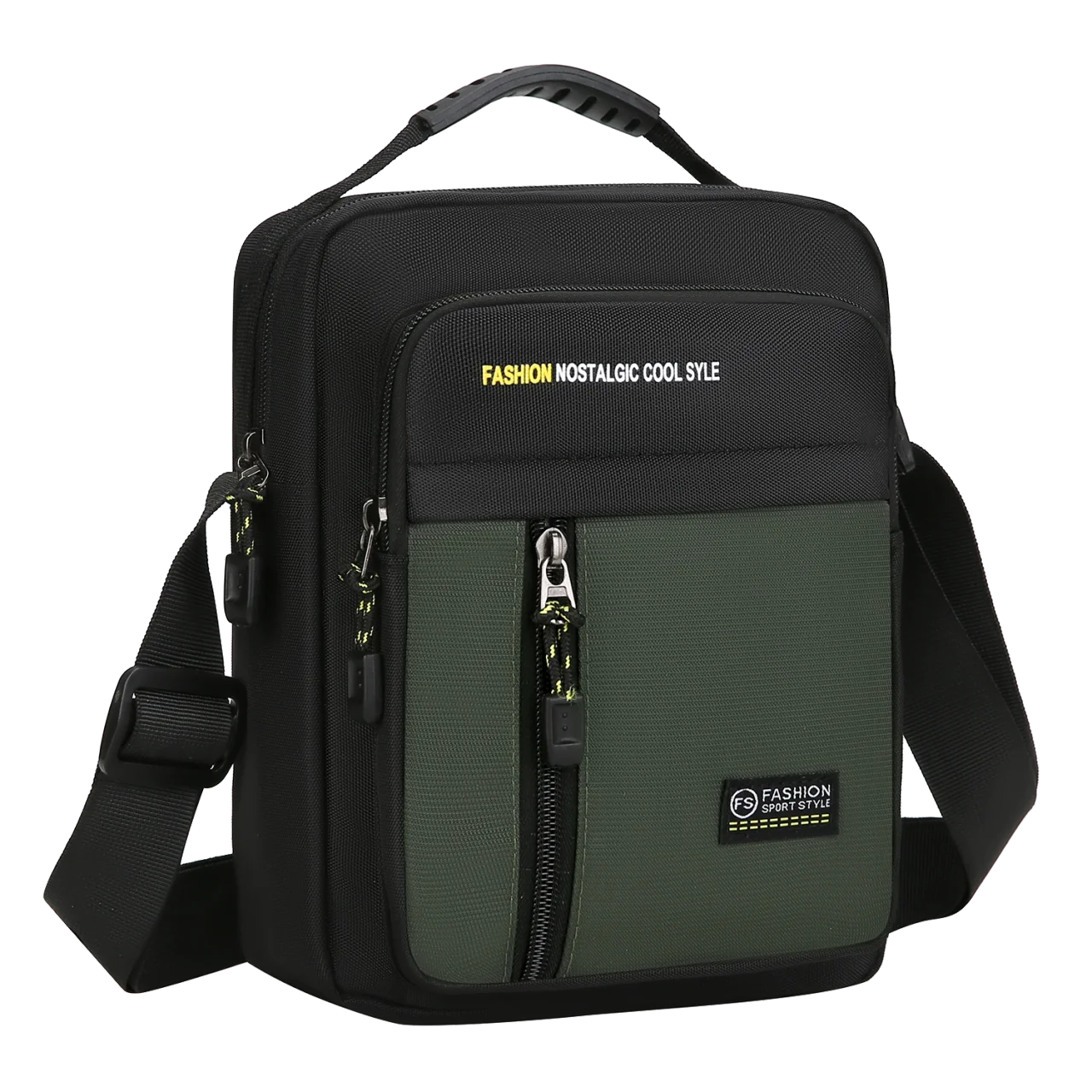 Men's Multi-Pocket Crossbody Bag