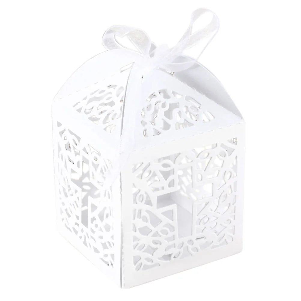 Angel Gift Candy Boxes for Baby Shower & Baptism (10pcs)