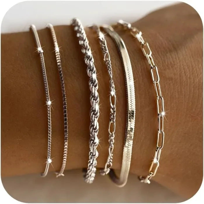 Sterling Silver Bracelet Gift Set