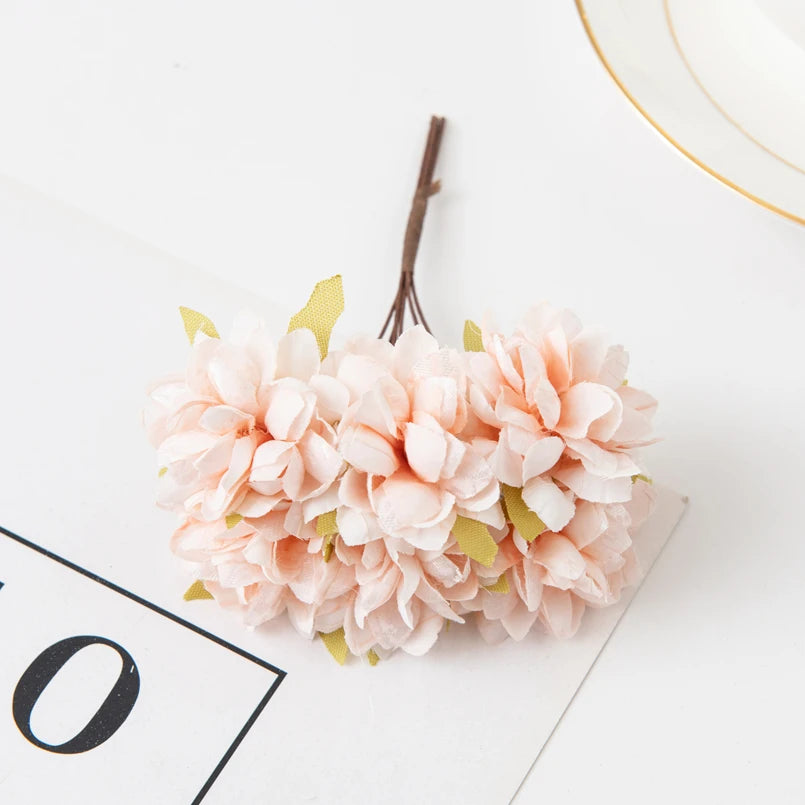 Silk Carnation Mini Bouquet – Artificial Flowers