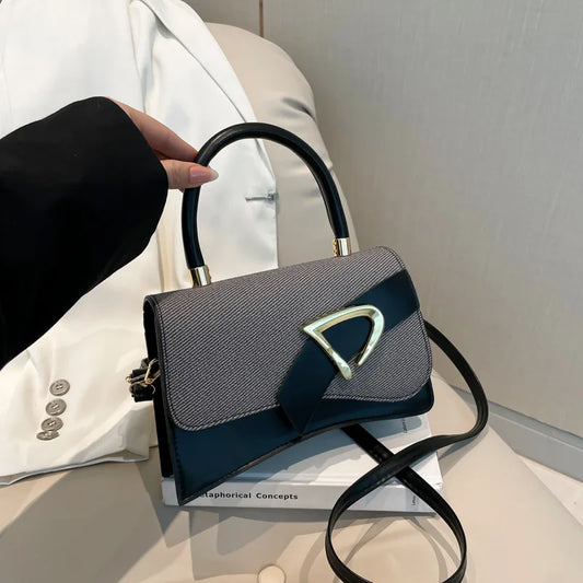 Square Bag Bicolor Crossbody