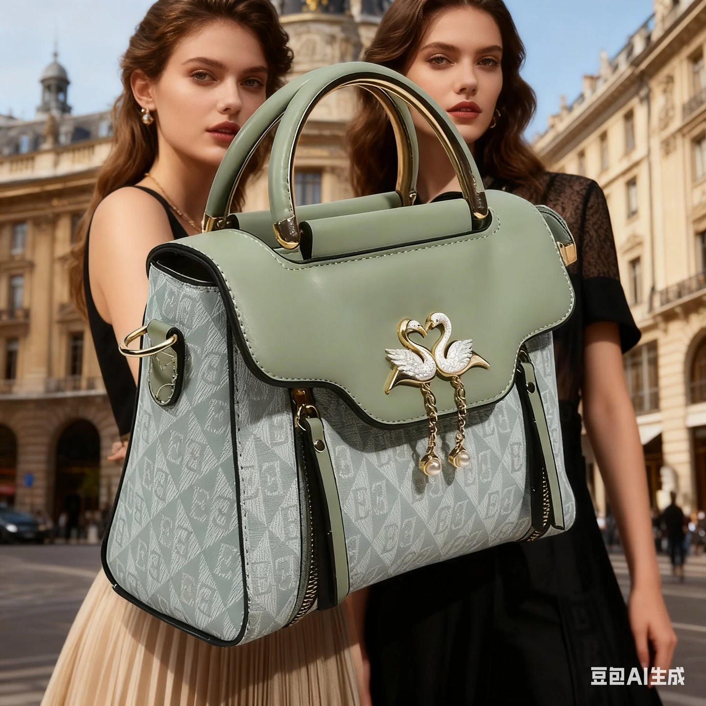 Women's Embossed Casual Crossbody Shoulder Bag
