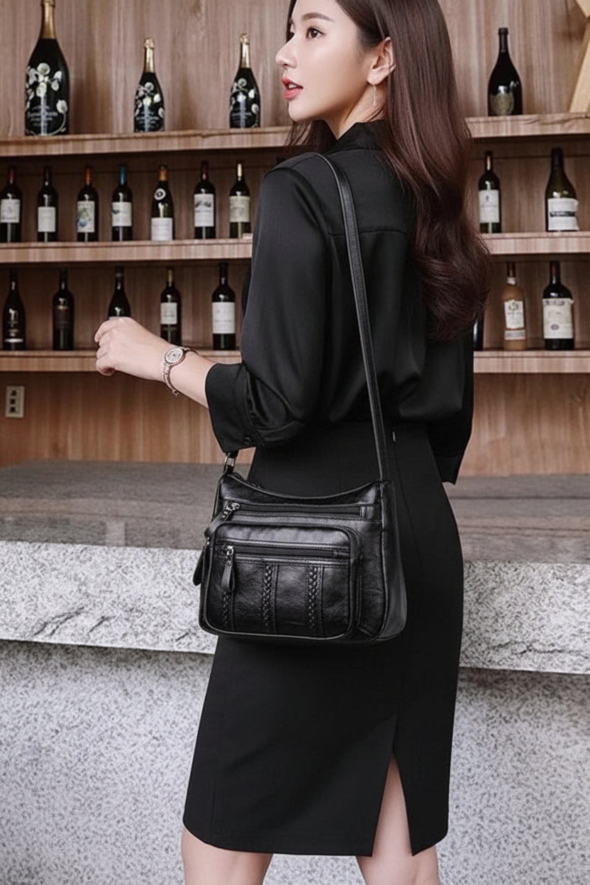 Soft PU Leather Shoulder Bag