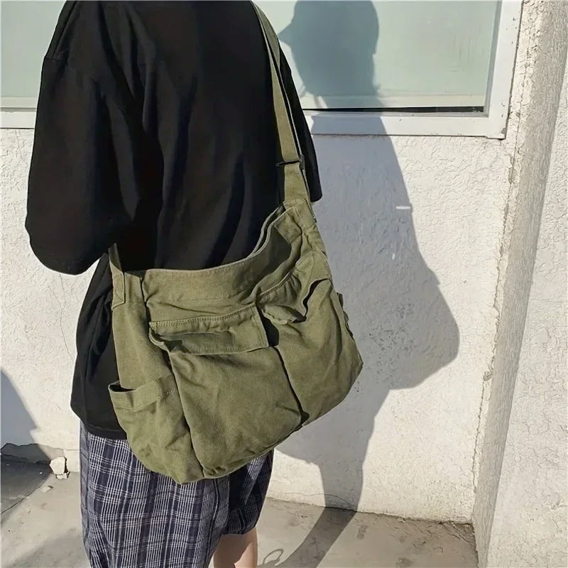 Women's Canvas Shoulder Bag