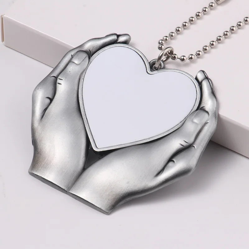 Love Angel Wing Sublimation Keychain Gift