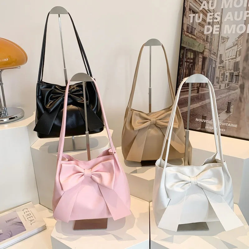 Butterfly Bow Shoulder Tote