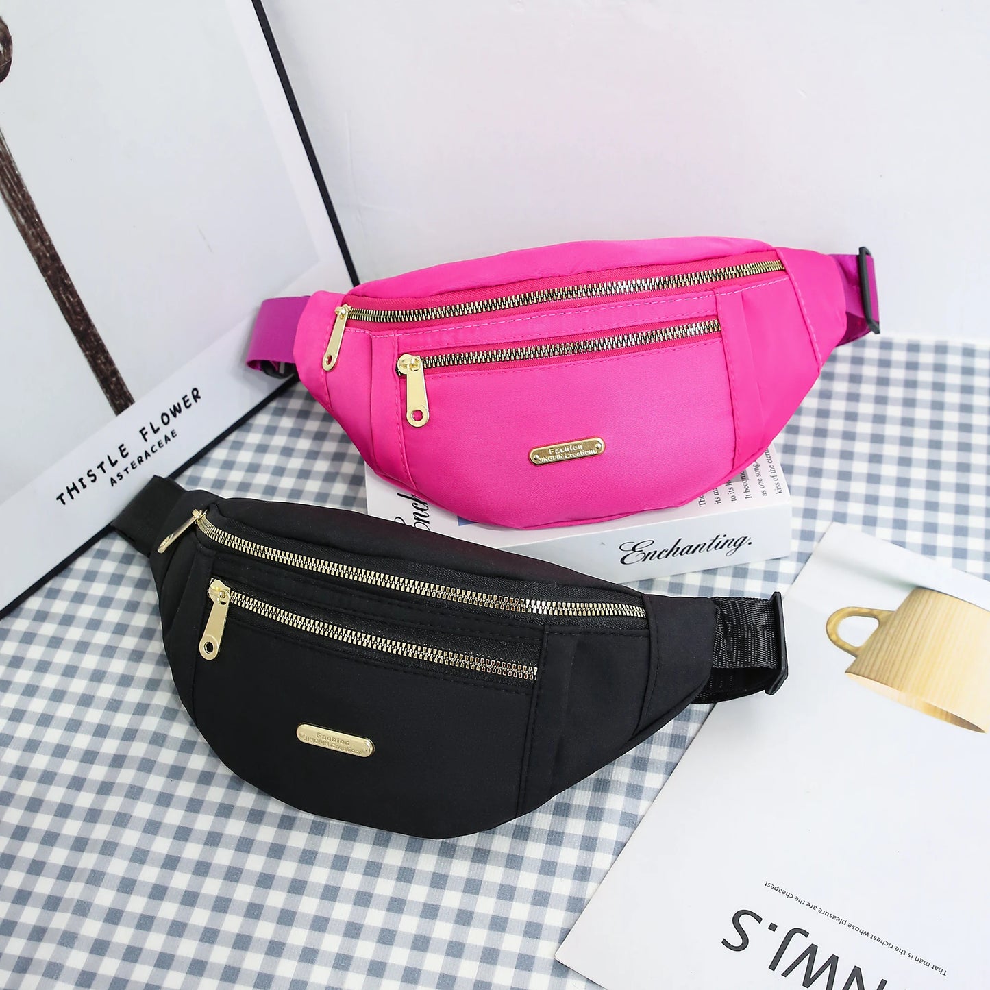 Multi-Layer Sports Waist Fanny Pack