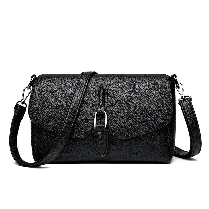 Soft Leather Luxury Crossbody Bag