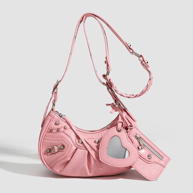 Retro Underarm Crossbody Bag