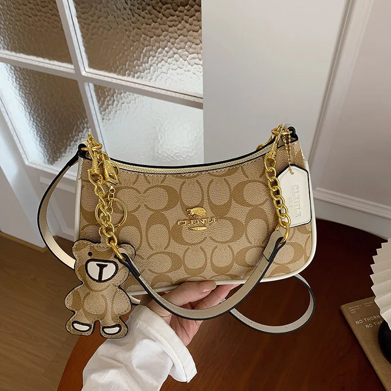 Retro Elegant Small Square Bag