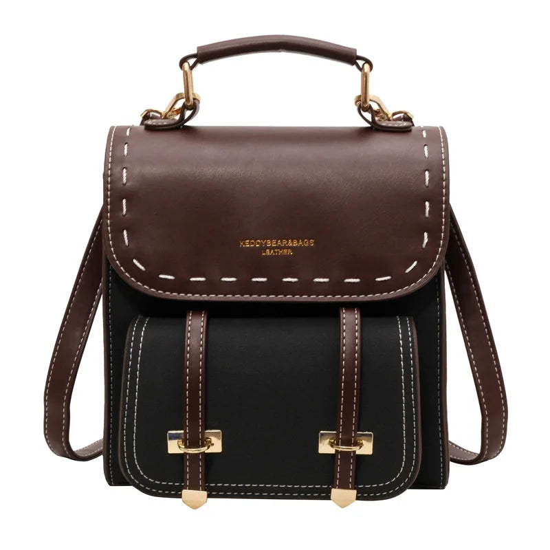 Leather Tassel Backpack