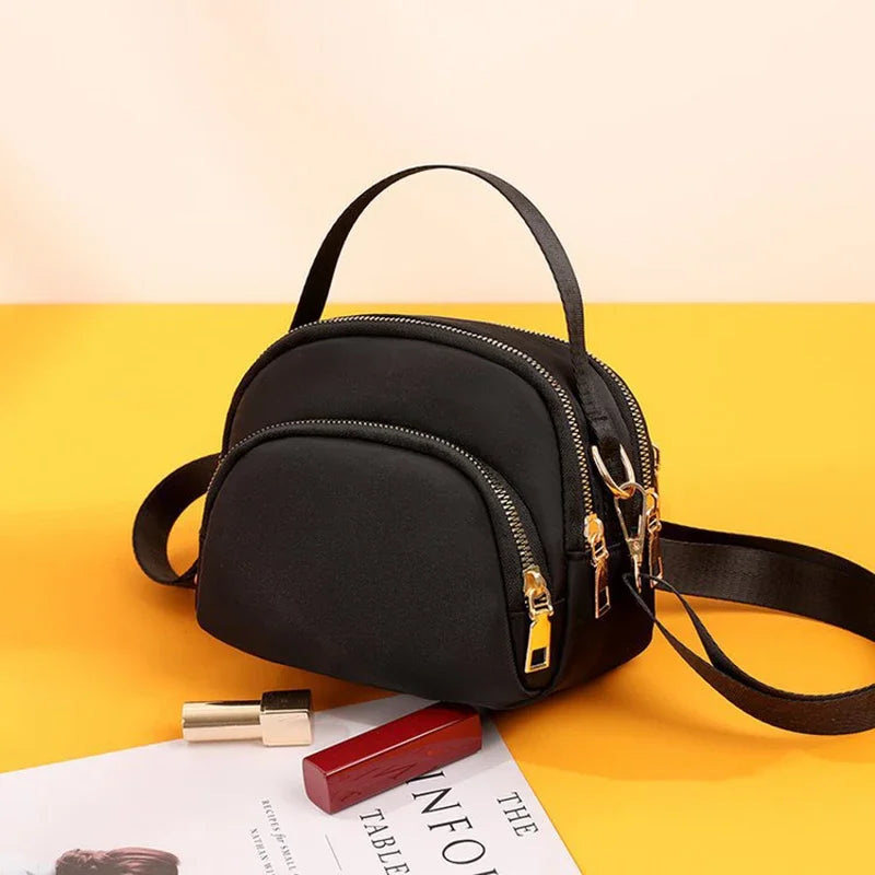 3-Layer Large Crossbody Handbag