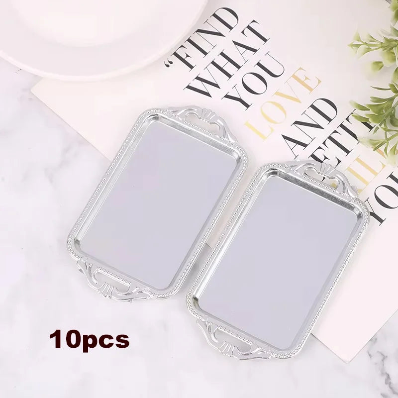 Gold Tea Tray Wedding Baby Shower Gift 100 Pcs
