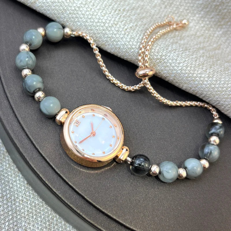 Beaded Bracelet Ladies Watch