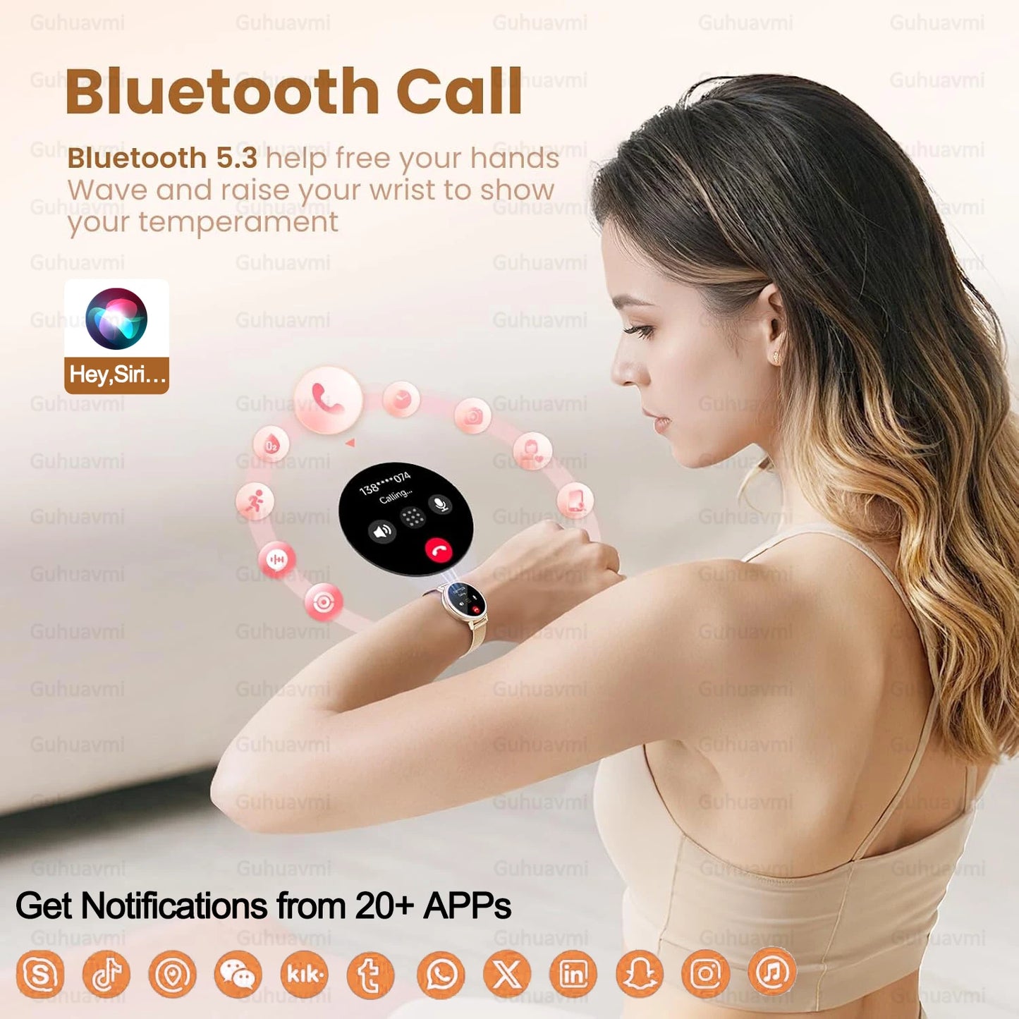 AMOLED Smart Women Watch