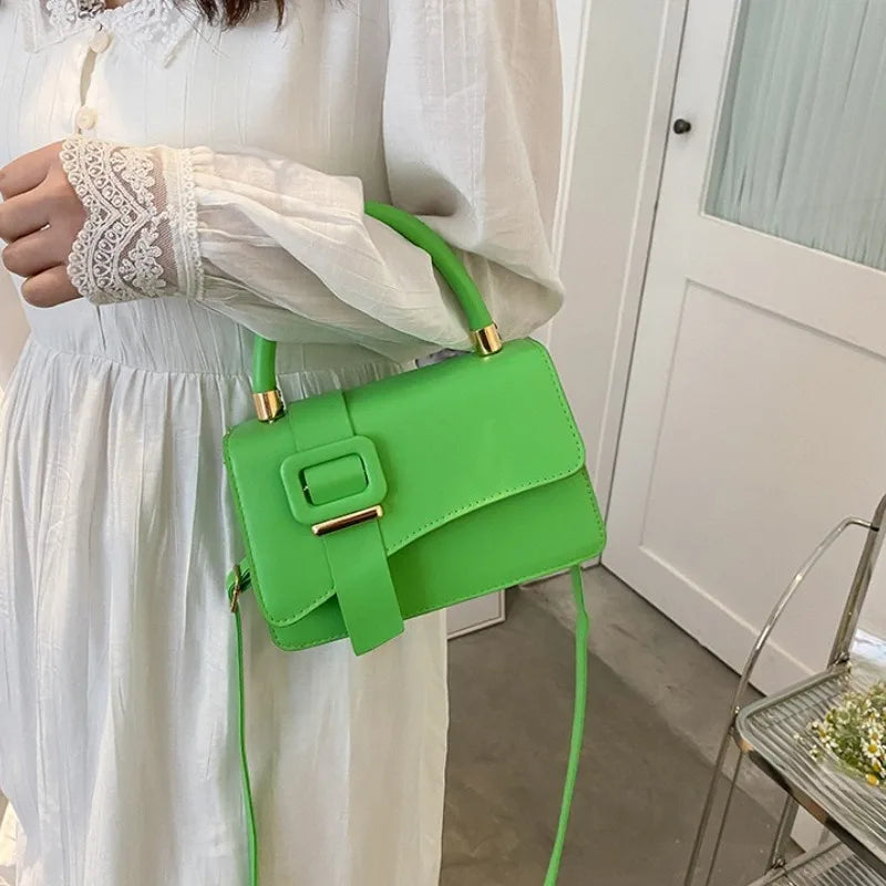 Candy Color Shoulder Bag