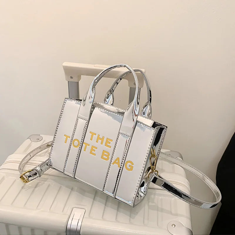 Women's Mini Crossbody Leather Tote Bag