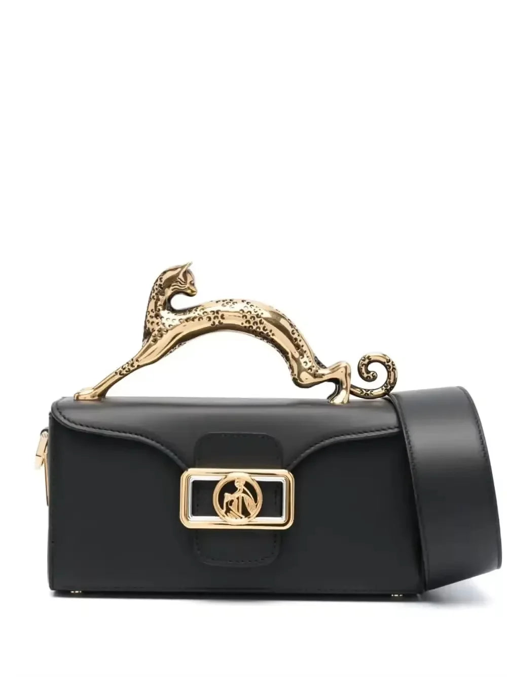 Metal Handle Rectangular Bag