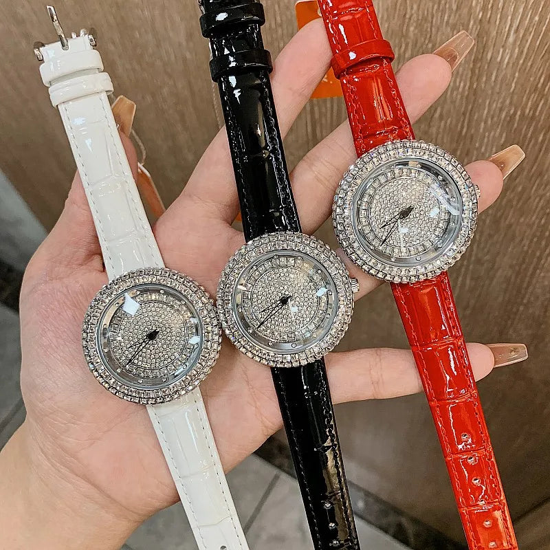 Women's Luxury Crystal Diamond Quartz Watch