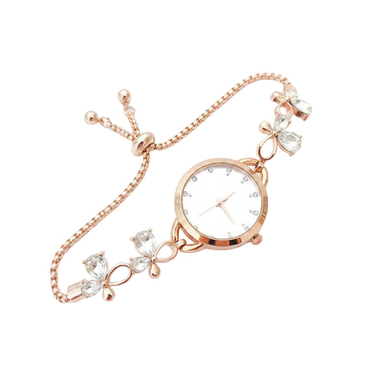 Women's Adjustable Small Dial Retractable Watch